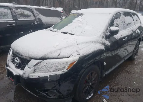 2014 Nissan Pathfinder S из США, поврежденный, VIN 5N1AR2MM6EC658278